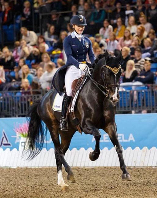 Natalie Oldfors and Mickey M at the 2022 CDI-W Perilla  :: Photo © CDI-W Perilla