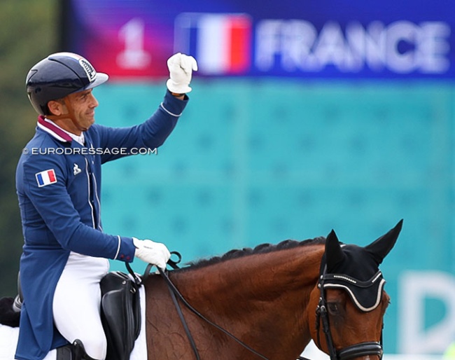 Alexandre Ayache at the 2024 Olympic Games :: Photo © Astrid Appels