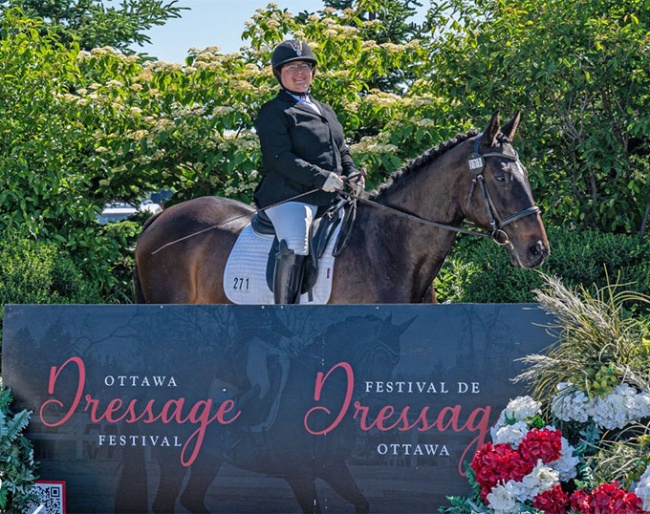 Kaitlynn with Satinka, 2024 Ottawa Dressage Festival