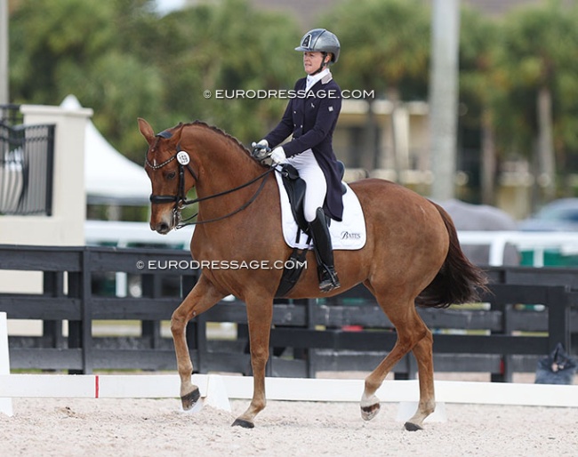 Sally Lofting and Gigi at the 2024 CDN Wellington :: Photo © Astrid Appels