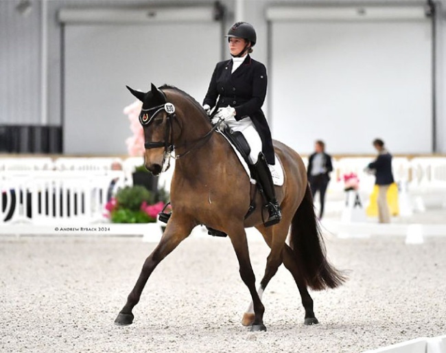 Denielle Gallagher and Come Back de Massa make it a double at the 2025 CDI Ocala :: Photo © Andrew Ryback