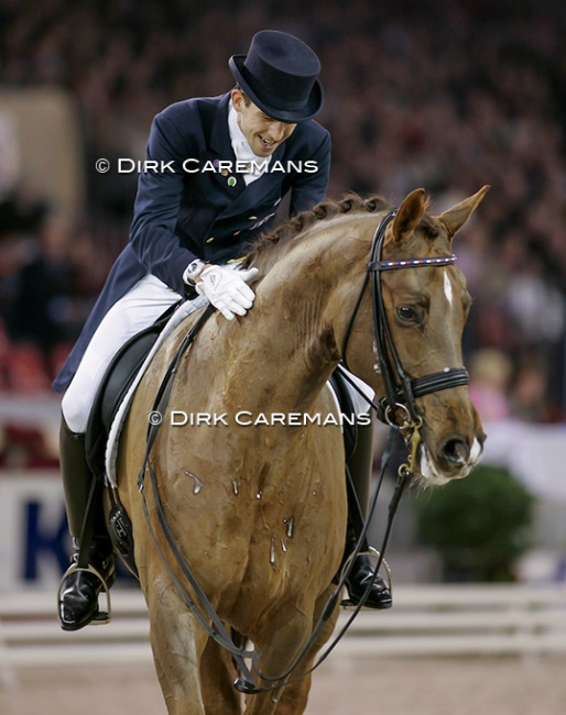 Philippe Maynier and Nashville at the 2005 CDI-W Mechelen :: Photo © Dirk Caremans