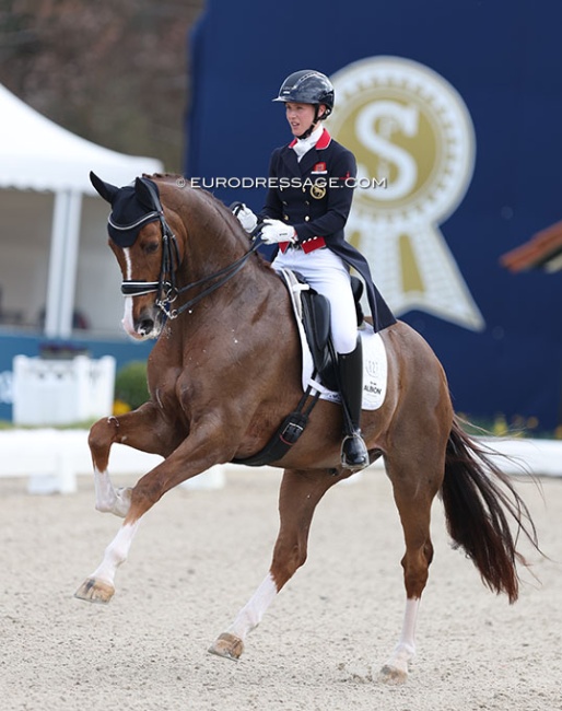 Laura Tomlinson and Fallatijn at the 2023 CDI Hagen :: Photo © Astrid Appels