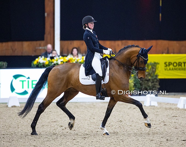 Ida Bjorn on Hussmanns Jackson at the 2023 CDI Lier :: Photo © Digishots
