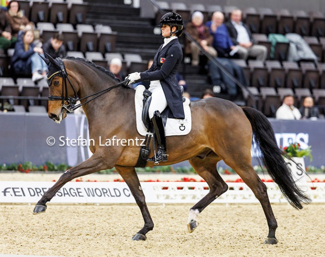 Jessica Neuhauser on Rockson at the 2025 CDI-W Basel :: Photo © Stefan Lafrentz