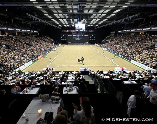 Full house at the 2025 Danish Warmblood Stallion Licensing and CSI/CDI Herning :: Photo © Ridehesten