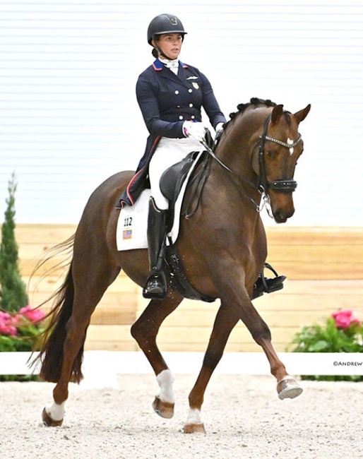 Anna Marek and Fayvel at the 2025 CDI Ocala :: Photo © Andrew Ryback