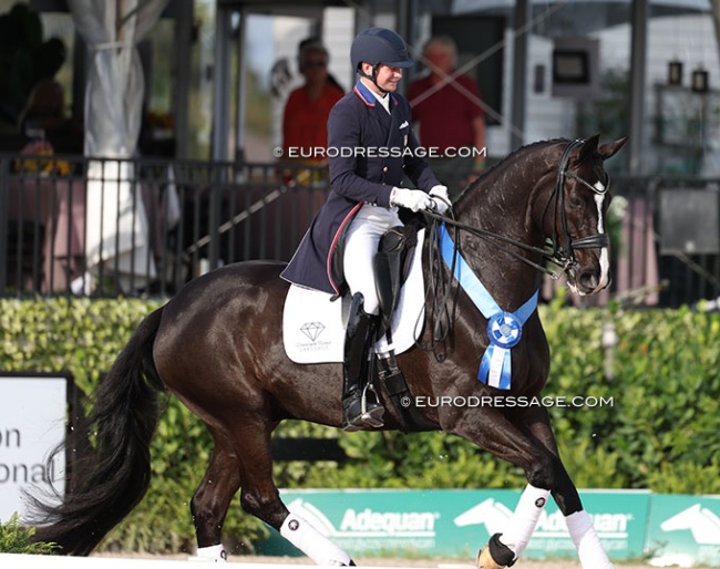 Kevin Kohmann and Dünensee at the 2025 Palm Beach Derby :: Photo © Astrid Appels