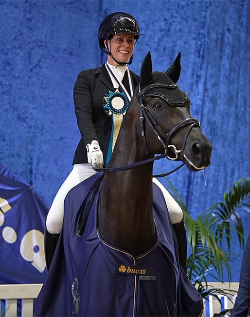Alex Vodermair and Exact are the "Champion of Champions" at the 2025 Australian Young Horse Championships