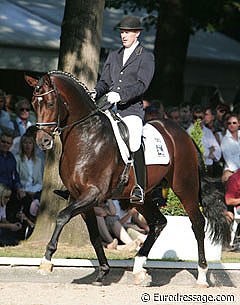 Oliver Oelrich and Laudabilis at the 2005 Bundeschampionate :: Photos © Astrid Appels
