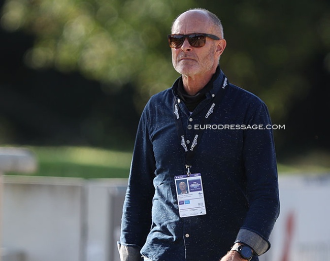 Rien van der Schaft at the 2023 European Dressage Championships in Riesenbeck :: Photo © Astrid Appels