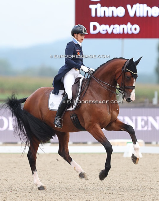 Tinne Vilhelmson and Devanto at the 2023 CDI Hagen :: Photo © Astrid Appels
