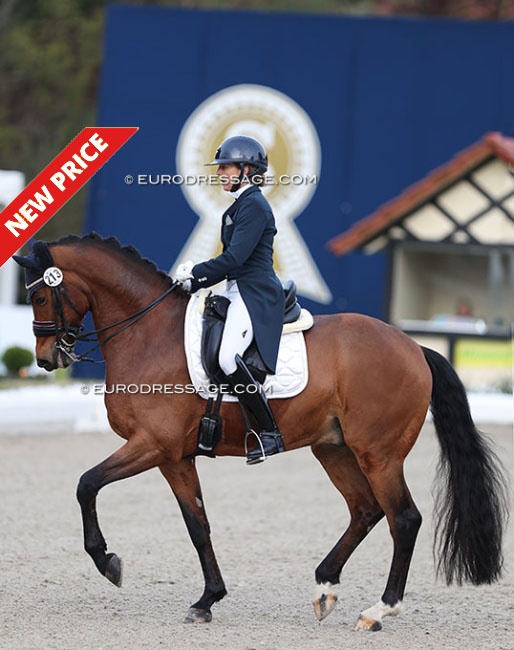 King Karl in the 2024 Louisdor Cup qualifier in Hagen :: Photo © Astrid Appels
