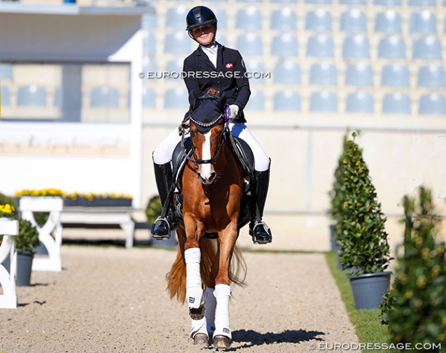 Isabella Struntze Torp and Lykkehøjs Dream of Dornik at the 2025 CDI Aachen Festival 4 Dressage :: Photo © Astrid Appels