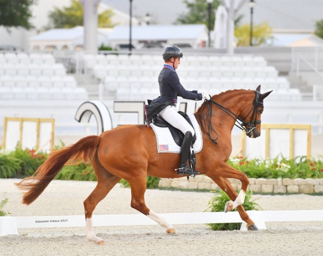 Benjamin Ebeling and Bellena at the 2025 CDI 4* Ocala :: Photo © Astrid Appels