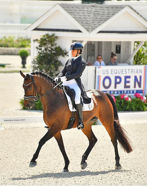 Andrea Woodard and Roxette at the 2025 CDI Ocala :: Photo © Andrew Ryback
