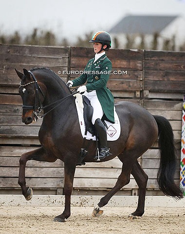 Judy Reynolds and For Fun at the 2023 CDI Sint-Truiden :: Photo © Astrid Appels