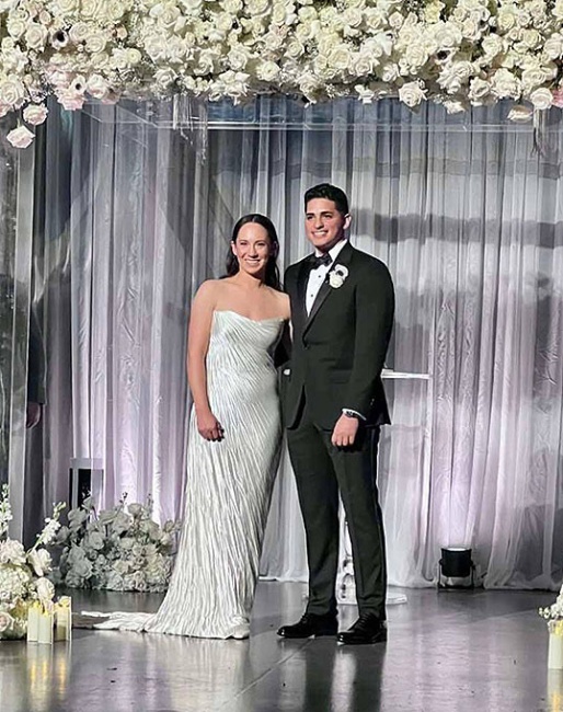 Hope Cooper and Robert Celado got married