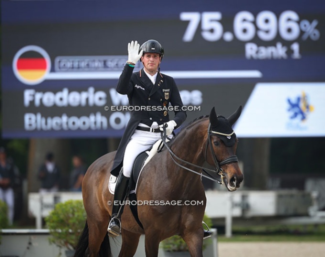 Frederic Wandres and Bluetooth OLD at the 2025 CDIO Compiègne :: Photos © Astrid Appels