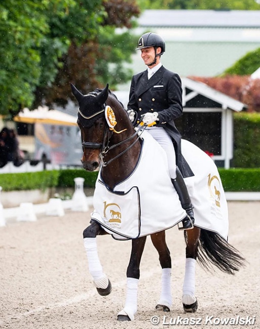 Maté Garai and Vitus win the GP Special Tour at the 2025 CDI-W Mariakalnok :: Photos © Lukasz Kowalski
