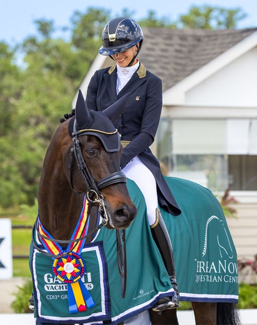 Naima Moreira Laliberté on Inspire at the 2025 CDI Myakka City :: Photo © Jessica Buchler