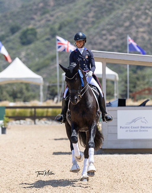 Genay Vaughn and Gino at the 2025 CDI Temecula:: Photo © Terri Miller