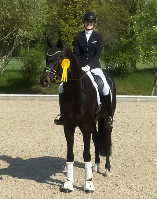 Kira Goerens-Ripphoff and Furst GG at the 2025 CDN Bülkau :: Photo © private