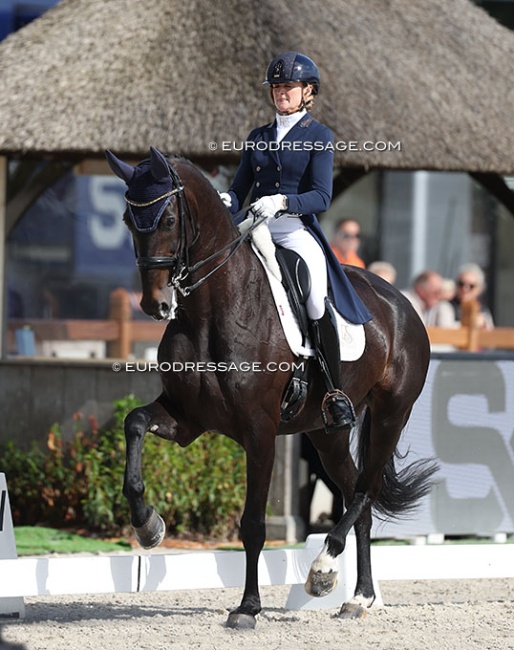 Marieke van der Putten and Zantana at the 2025 CDIO Lier :: Photo © Astrid Appels