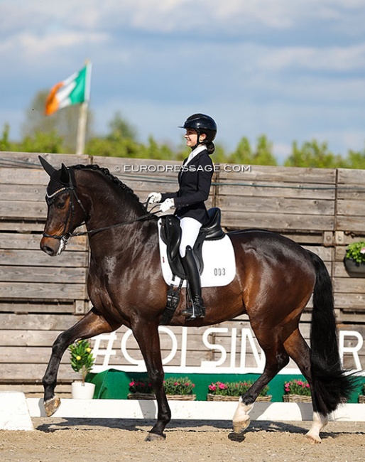 Asya Yildiz on Helsinki at the 2025 CDI Sint-Truiden :: Photo © Astrid Appels