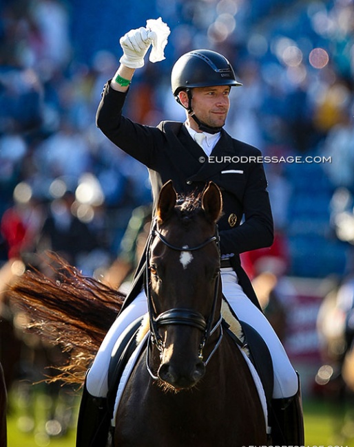 Ryan Torkkeli at the 2021 CDIO Aachen Farewell to Nations :: Photo © Astrid Appels