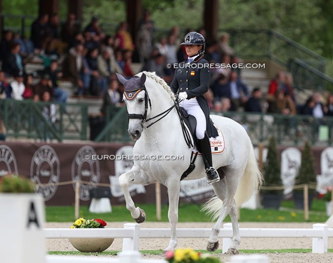 Teia Hernandez Vila on Romero de Trujillo at the 2023 CDIO Compiegne :: Photo © Astrid Appels