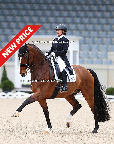 Hindle and Zippo MI at the 2024 Aachen Festival 4 Dressage :: Photo © Astrid Appels