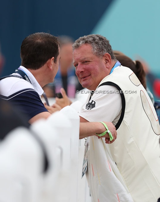 Dr. Marc Koene at the 2024 Olympic Games :: Photo © Astrid Appels