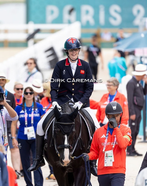 Mari Durward-Akhurst and Athene Lindebjerg at the 2024 Paralympics :: Photo © Hippofoto.be