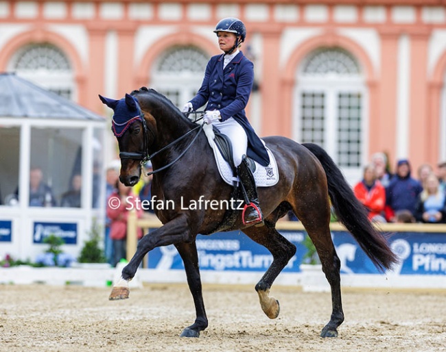 Meike Lang and Ferrabeau at the 2024 CDI Wiesbaden :: Photo © Stefan Lafrentz