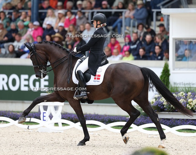Rikke Dupont and Grand Galiano at the 2025 CDIO Aachen :: Photo © Astrid Appels