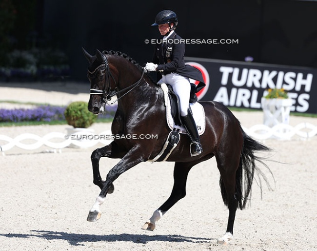 Isabell Werth and Wendy win the 5* Grand Prix at the 2025 CDIO Aachen :: Photo © Astrid Appels