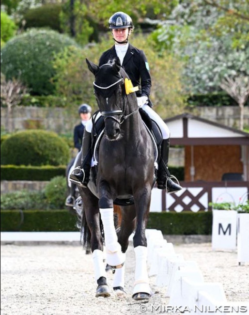 Greta Röwe and Kalimero at the Preis der Besten qualifier in Kronberg :: Photo © Mirka Nilkens