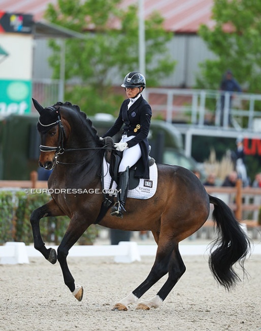 Charlotte Lenherr and Gentleman at the 2025 CDIO Lier :: Photo © Astrid Appels