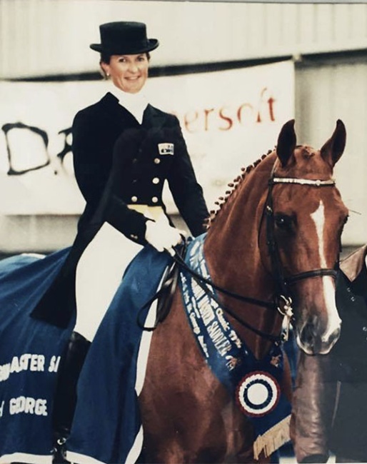 Glennis Barrey on her Trakehner mare Saffron