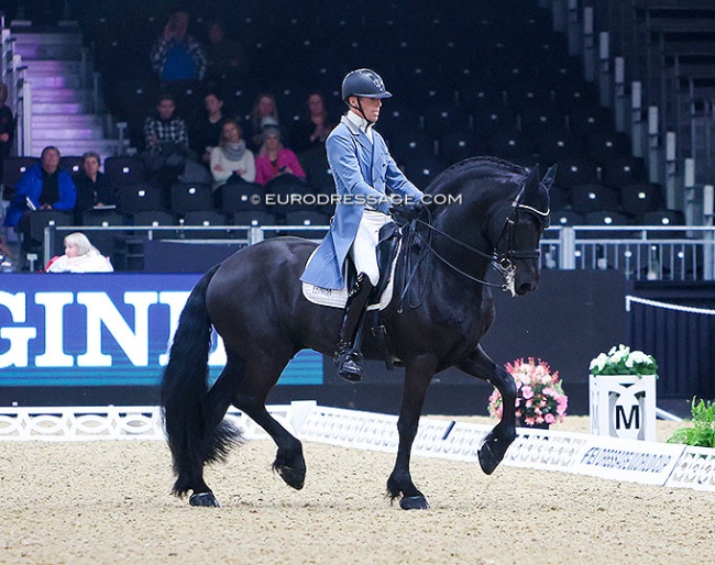 Marc Peter Spahn and Elias at the 2022 CDI-W London :: Photo © Astrid Appels