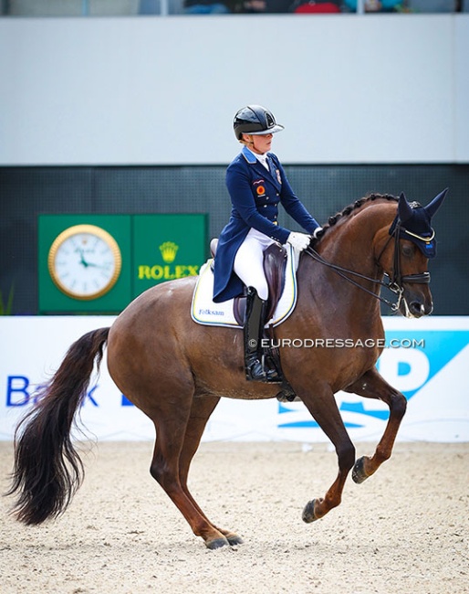 Sofie Lexner and Inoraline W at the CDIO Aachen :: Photo © Astrid Appels