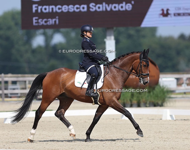 Francesca Salvade and Escari at the 2024 CPEDI Hagen :: Photo © Astrid Appels