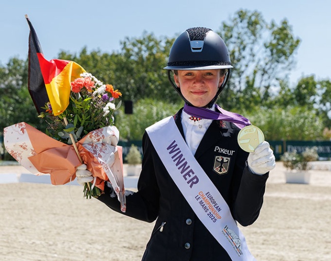 Laura Kohoutek is the 2025 European Children Champion :: Photo © Libby Law