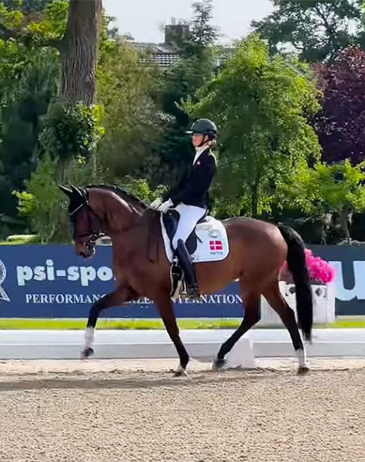 Filippa Jaeger and Mytrichta van de Westen at the 2025 CDI-J Hagen 