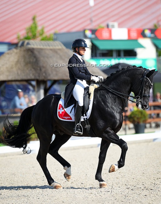 Charlotte Lenherr and Dettori at the 2025 CDIO Lier :: Photo © Astrid Appels