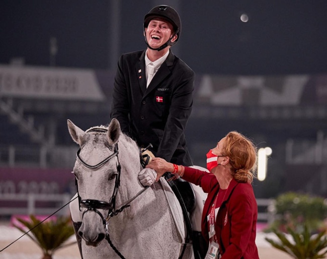 Tobias Thorning Jorgensen and Jolene Hill are the 2021 Paralympic Games :: Photo © FEI