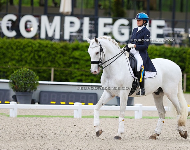 Carla De La Fuente De Pablos on Fito at the 2024 CDIO Compiegne :: Photo © Astrid Appels