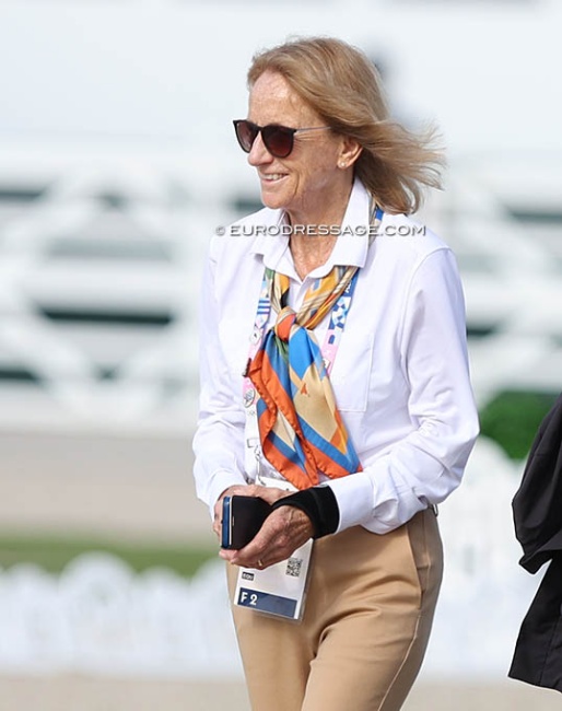 Isobel Wessels at the 2024 Olympic Games in Paris :: Photo © Astrid Appels
