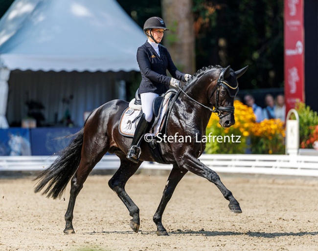 Lena Hassmann and Lodovico at the 2025 Bundeschampionate in Warendorf :: Photos © Stefan Lafrentz